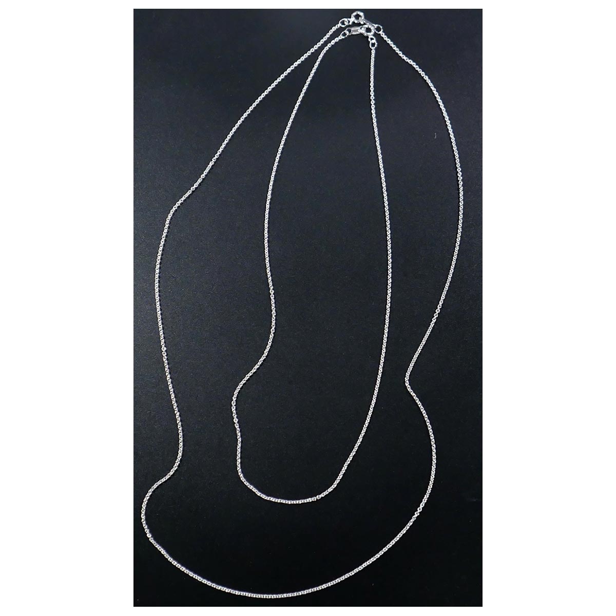 ����ƥ�� INTERIM ����������С� �������� �������� �ڥ� �ͥå��쥹 TAXCO SILVER CIRCLE CHAIN PAIR NECKLACE (IT25A421)