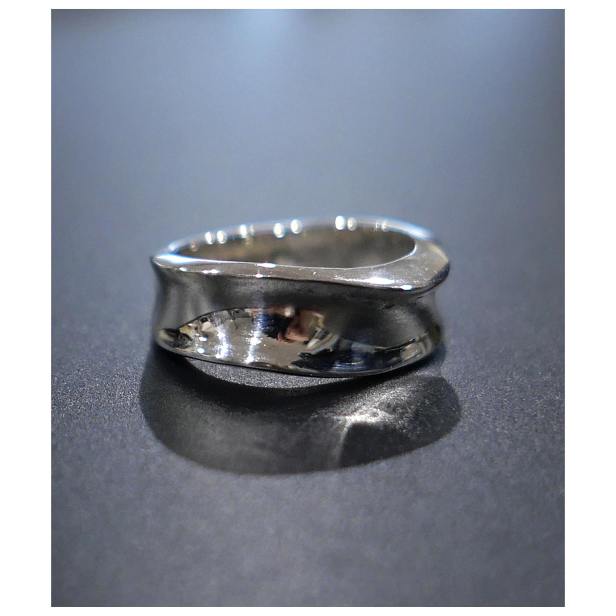 ƥ INTERIM С եå ĥƥå  TAXCO SILVER FLAT TWISTED RING (IT25A521)
