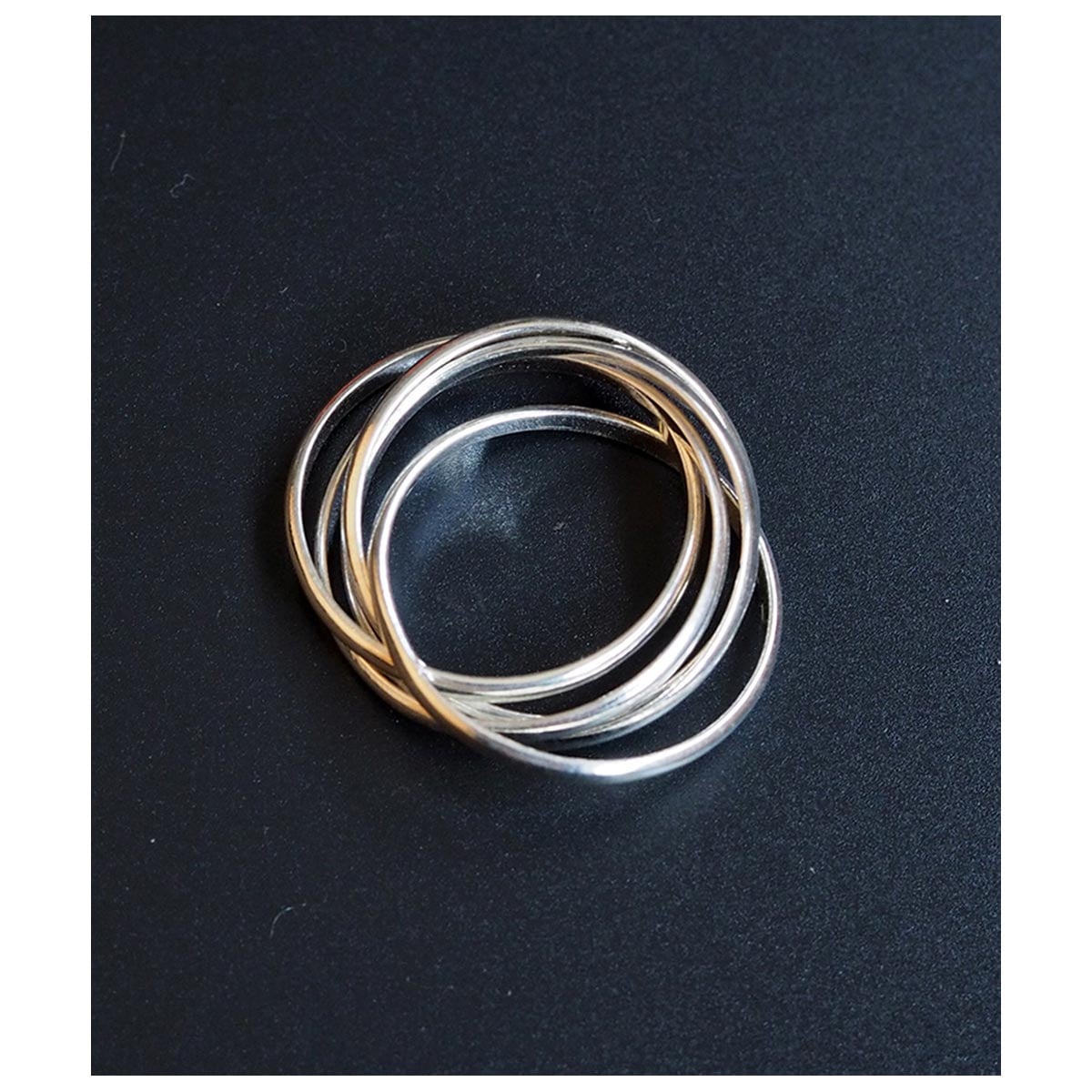 ����ƥ�� INTERIM ����������С� �ե����� ��� ��� TAXCO SILVER FIVE LINK RING (IT25A523)