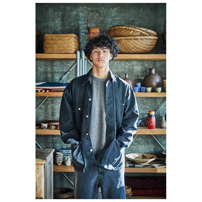 orSlow  åեå åե å С ֥å RELAX FIT OXFORD COVERALL (01-6034-61S)