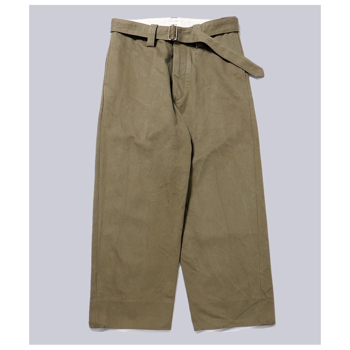 パンツ INTERIMVISCOSESILKCANVASMILBAGGY TROUSER INTERIMVISCOSESILKCANVASMILBAGGY TROUSER