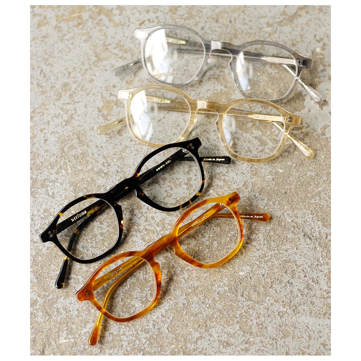 ƥ INTERIM ե졼 ե ѥꥸ ꥢ 饹  FRAME FRANCE PARISIAN CLEAR GLASSES (IT25A397)