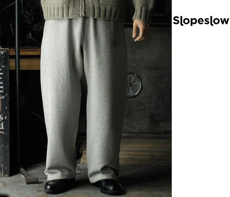 ץ Slopeslow  եƥ꡼ ȥåѥ Wool French terry truck pants (1253019)