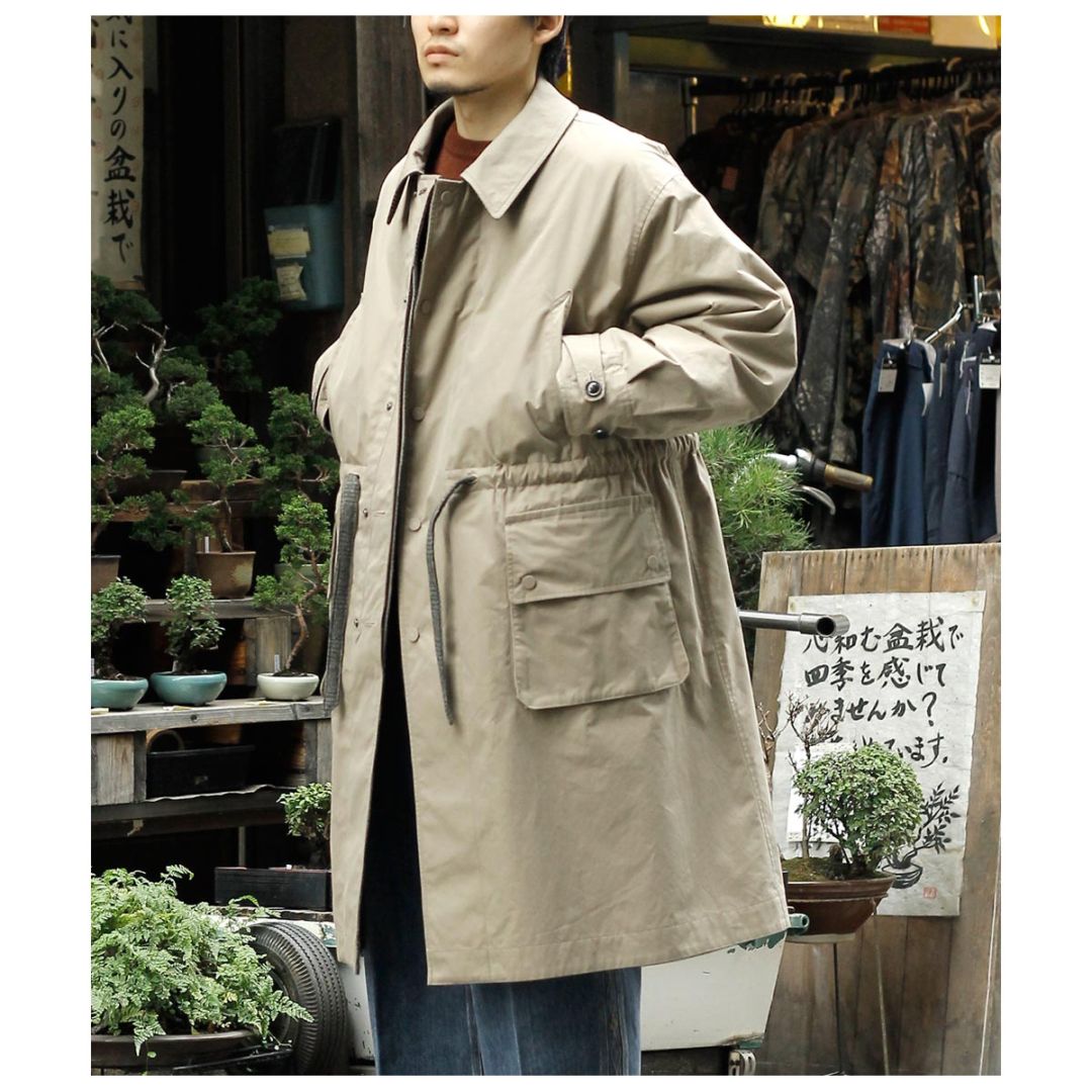 ❤️25年新作タグ付き　2万円　ハーフ丈ハンティングジャケット／イエナ　スナイデル サルト SARTO コットンギャバジン ウール/ナイロン ツイード