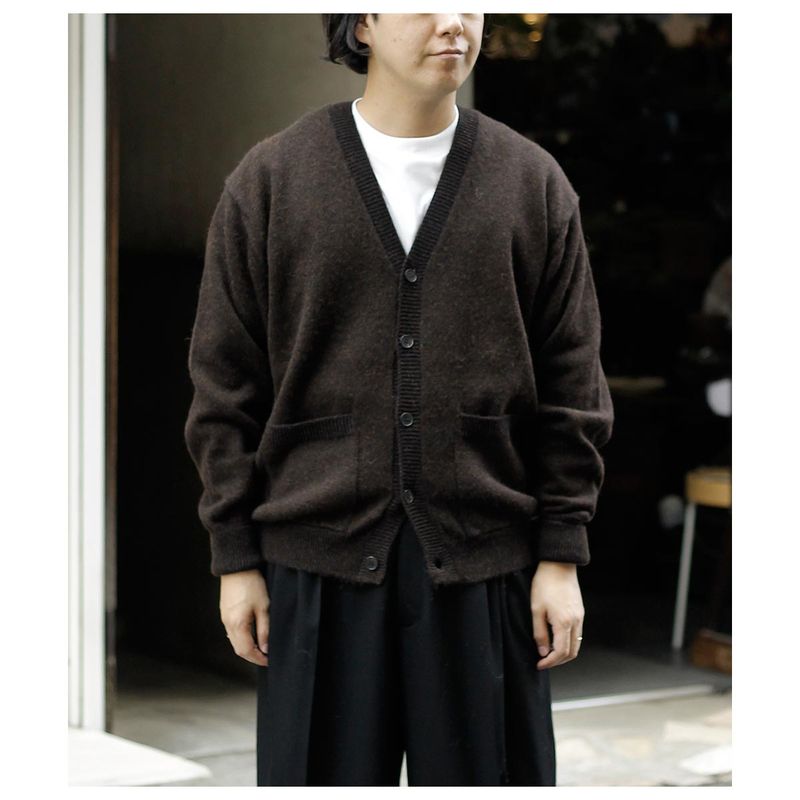 Хȥʡ BATONER ٥ӡ ѥ  ŷ Vͥåǥ BABY ALPACA KURUMI TENJIKU V CARDIGAN (BN-25FM-059)