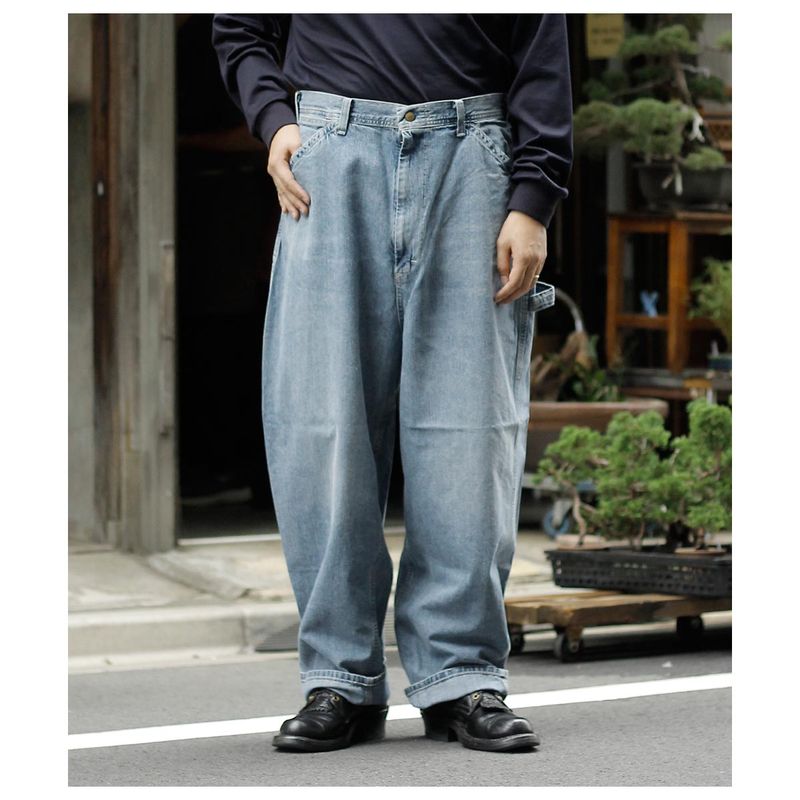 塼 SKEWed ȡ󥦥å ڥ󥿡ѥ 11W PAINTER PANTS  model.LE BLUE STONE (HS111-198)