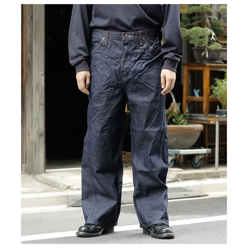 塼 SKEWed ȥ졼ȥѥ 13MWZ STRAIGHT PANTS  model.WR BLUE RINSE (HS113-100)