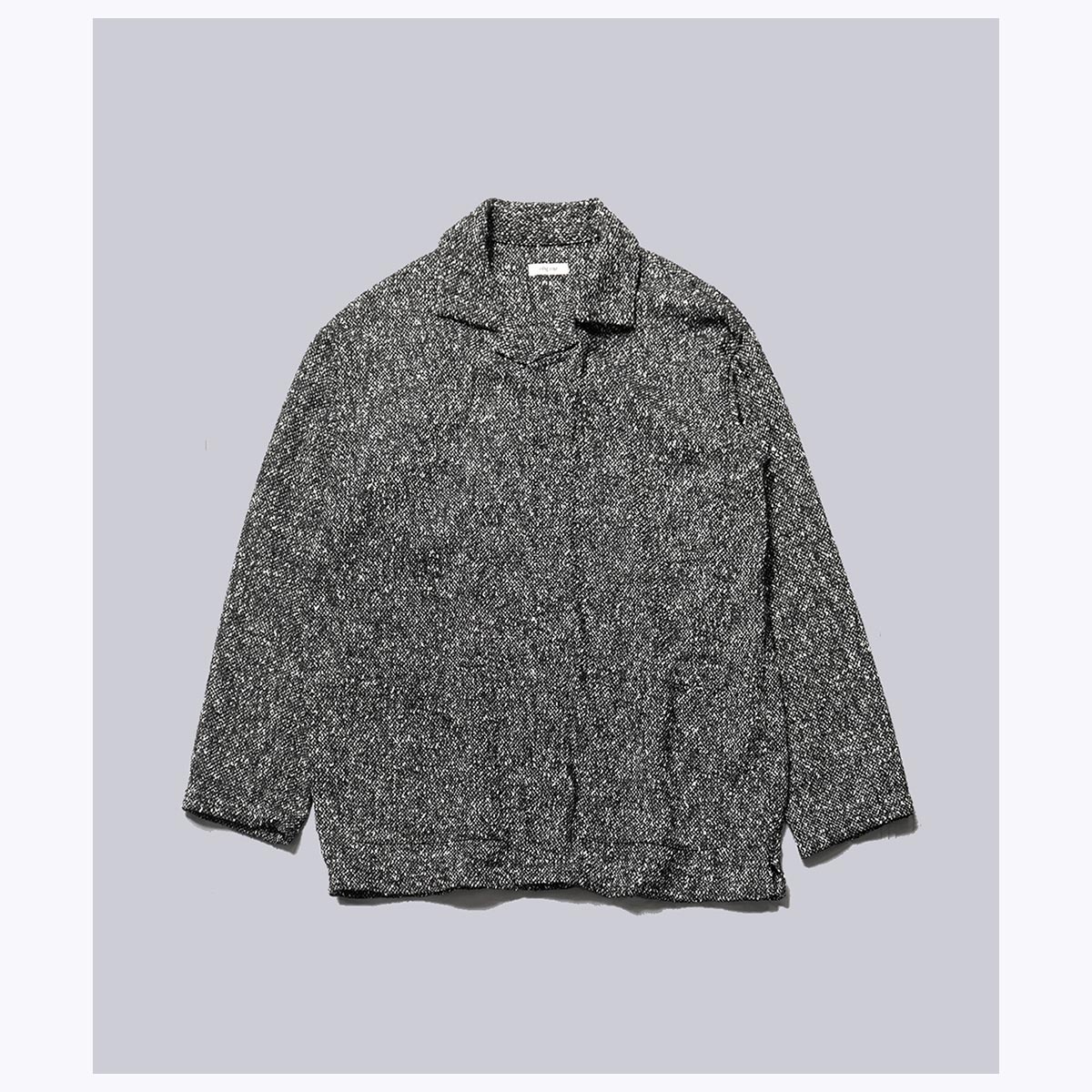 ƥ INTERIM ƥ㡼 ɥͥ ֡ ǥåɥȥå ϥѡӥå ե饤 ե ĥ㥱å TEXTURED DONEGAL BOUCLE DEADSTOCK HYPER BIG FLY FRONT SHIIRTS JACKET (IT25A073)