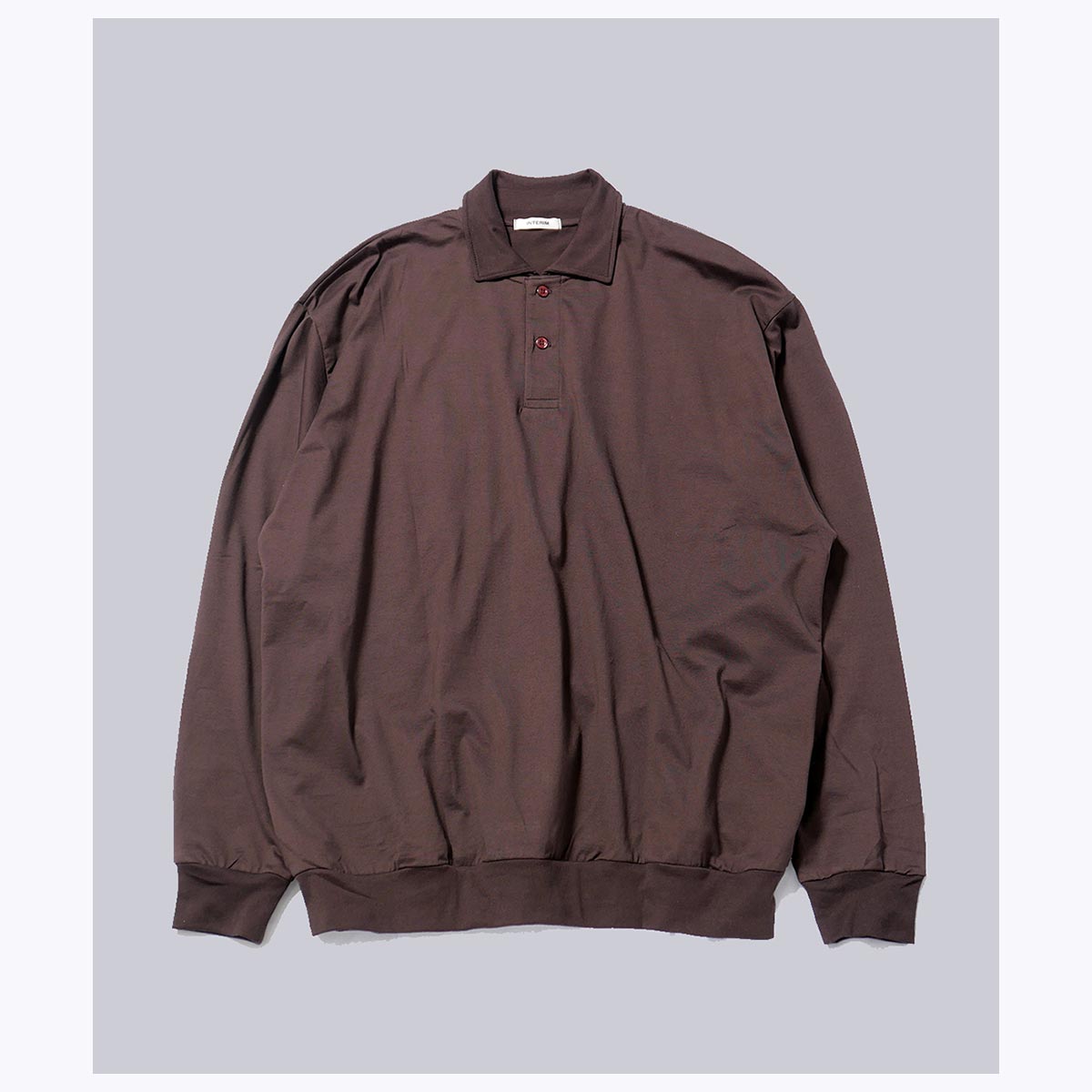 ƥ INTERIM ϥ ӥ 㡼 ϥѡӥå 󥰥꡼ ݥ HIGH GAUGE SUVIN JERSEY HYPER BIG LONG POLO SHIRT (IT25A311)