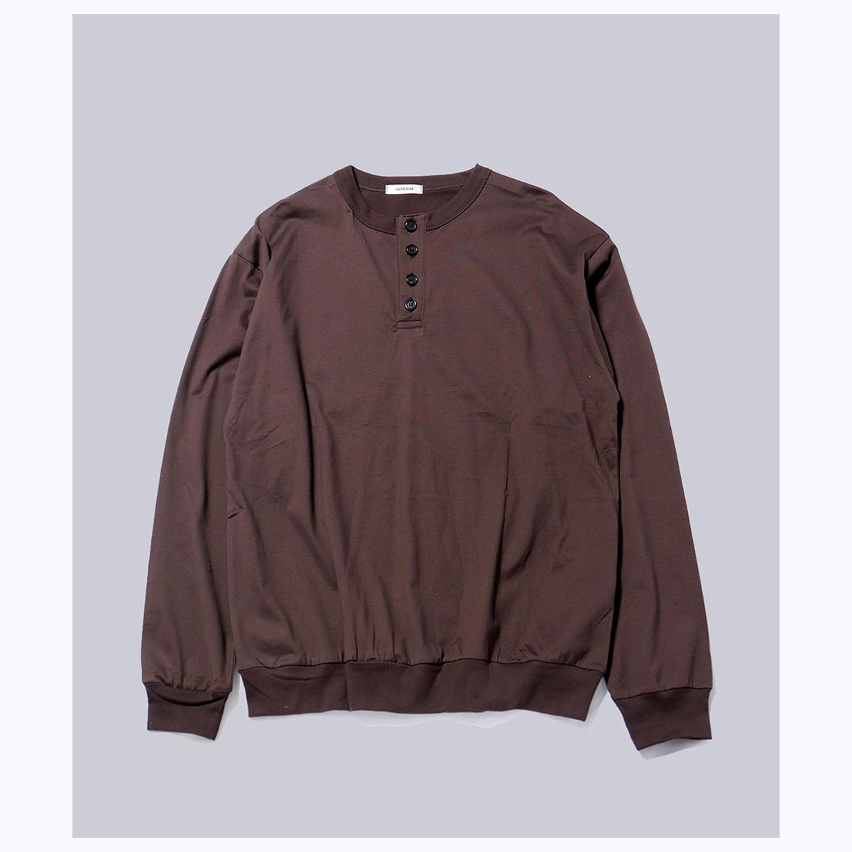 ƥ INTERIM ϥ ӥ 㡼 إ꡼ͥå 󥰥꡼ T HIGH GAUGE SUVIN JERSEY HENRY L/S TEE (IT25A313)