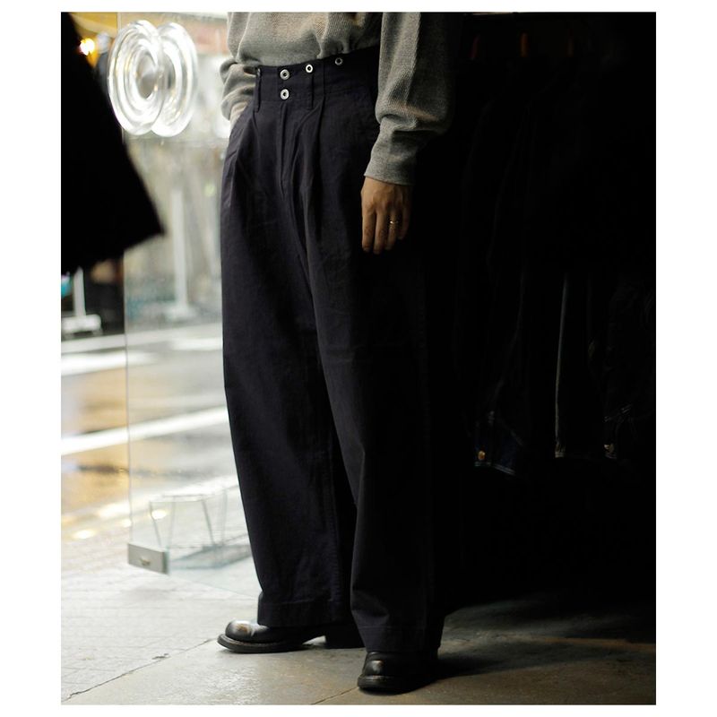 グランク GURANK ヘリンボーン ワークパンツ HB work pants (2561