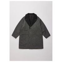 ����ƥꥢ ULTERIOR ������ ���륯 �������� ���֥� ������ WOOL SILK KERSEY DB COAT (UCT21-KC206)