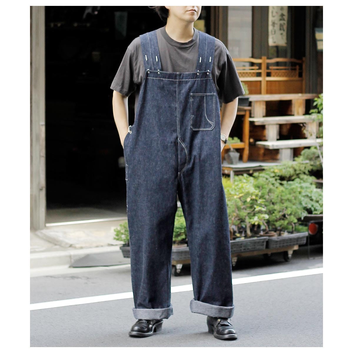 WAREHOUSE ϥ 1930'S ǥ֥롼 С 1930'S  INDIGO BLUE OVERALL (25SS-1238)