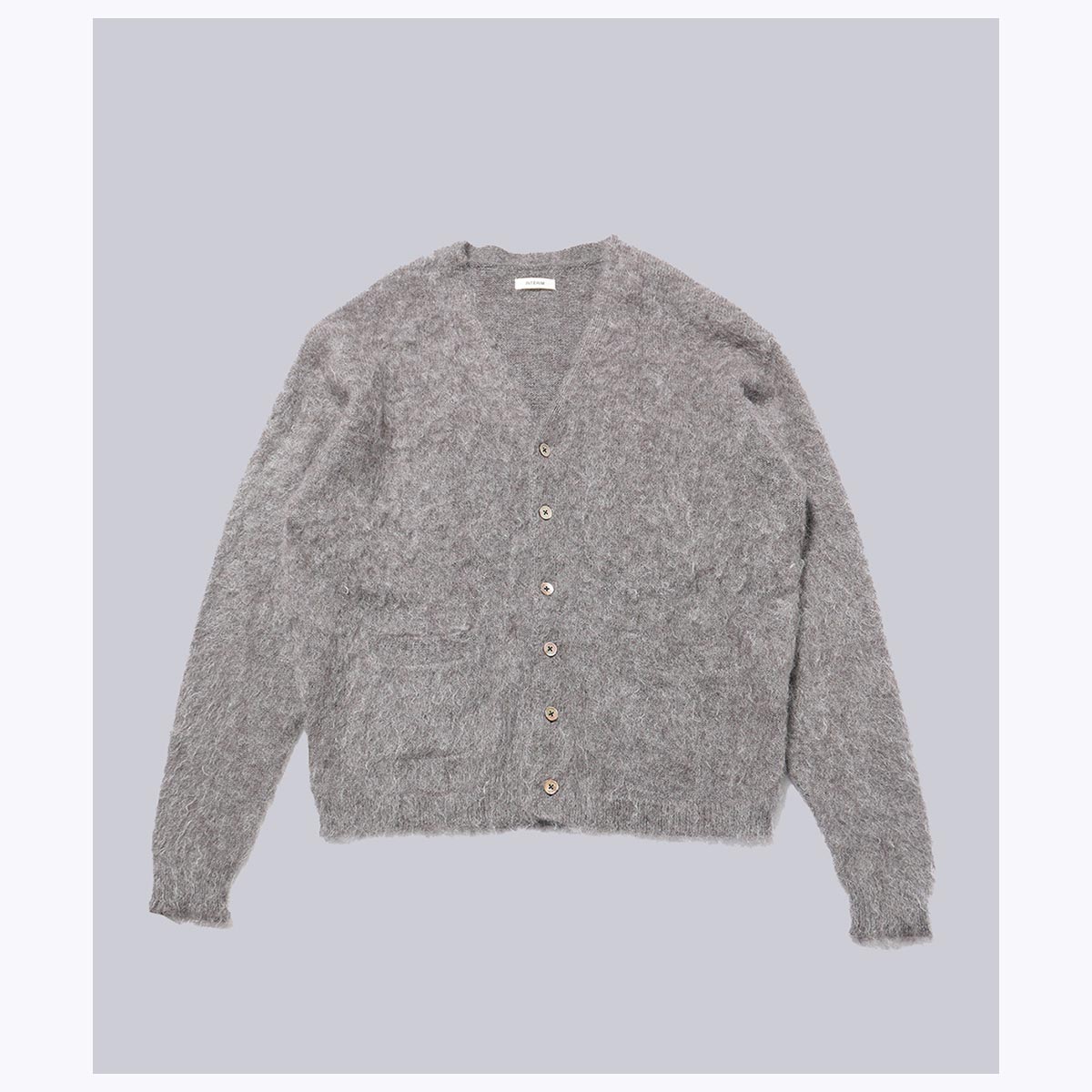 ƥ INTERIM å إ ѥ 㥮 ǥ KID MOHAIR ALPACA SHAGGY CARDIGAN (IT25A163)