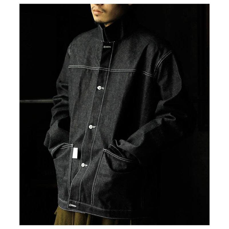 ƥ TENDER Co.  ǥƥå  㥱å 16 å ǥ˥ ܡ Edited Jeans Jacket 16oz SELVAGE DENIM UNBORN (902-EJJ-UNB)