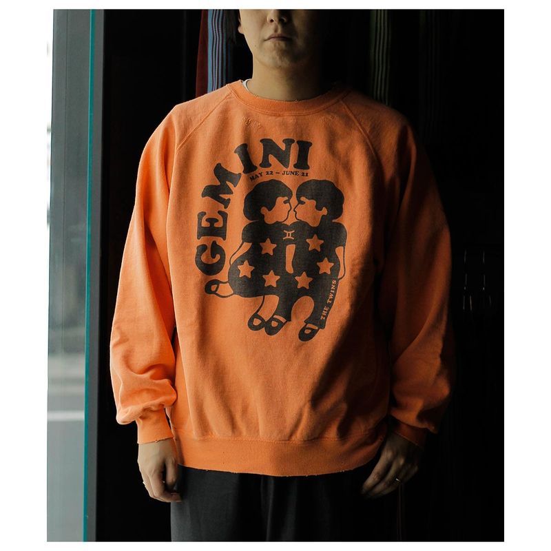 ֥ͥ NEXUSVII. GEMINI /лҺ 롼ͥåå GEMINI CREW SWEAT (ROA-NNK-C0I)