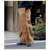 ˡɥ륺 NEEDLES H.D.ץڥ󥿡ѥ  H.D. Apron Painter Pant - Duck Canvas / Kakishibu Dye (RW207)