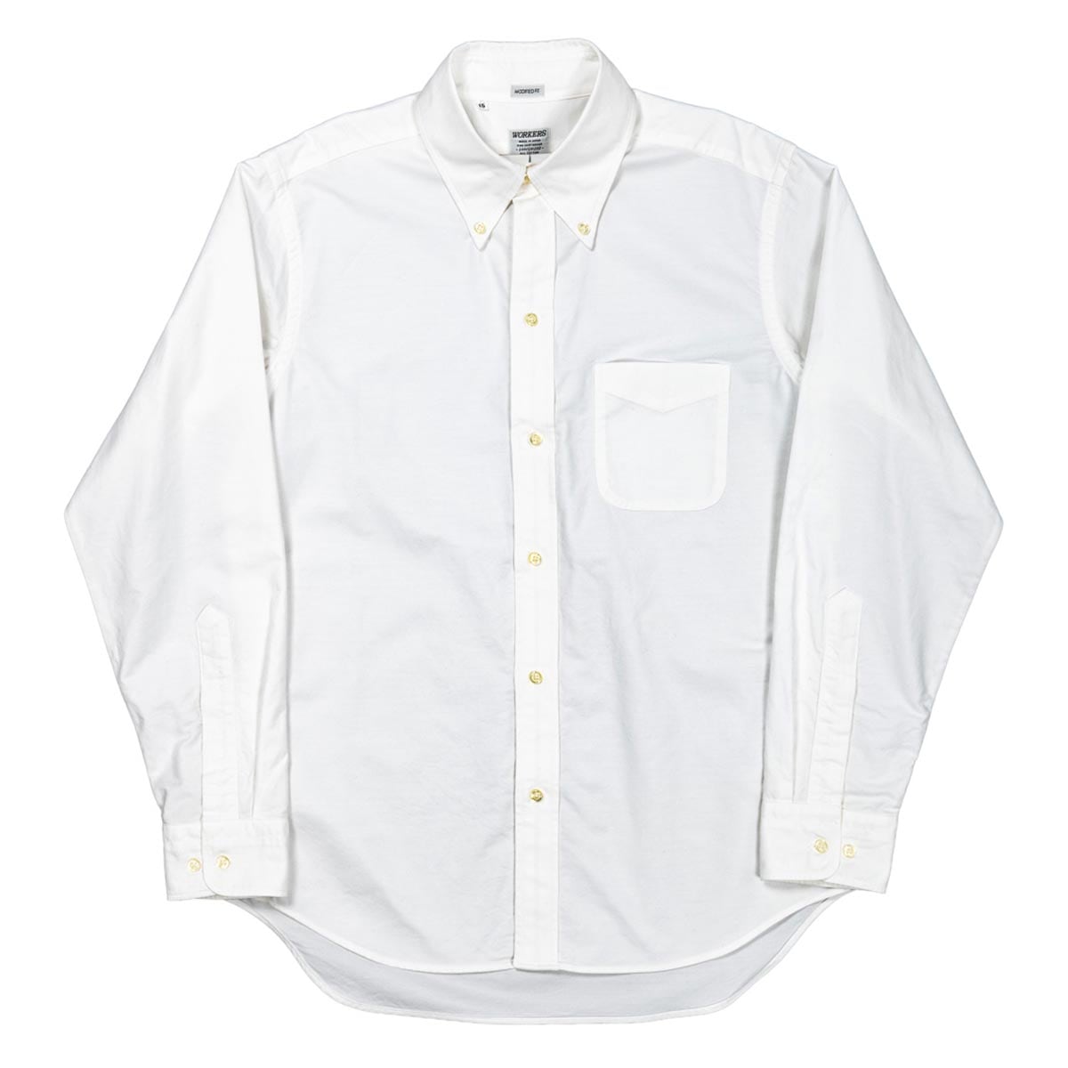 ワーカーズ WORKERS モディファイド 6ボタン シャツ Modified 6 Button