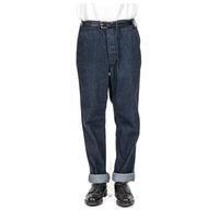 ͽ(Ϥͽ 1ʹ)  WORKERS ǥإܡ󥪥ե ȥ饦  Indigo Herringbone Officer Trousers Slim Type2  (2601-OFTR-SLIM-HRB)