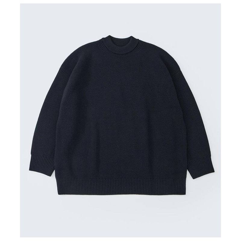 �� �ǥ� THE DAY ���Υ����� ���롼�ͥå� �˥å� �������� MERINO WOOL CREWNECK KNIT (D25WS-03001)