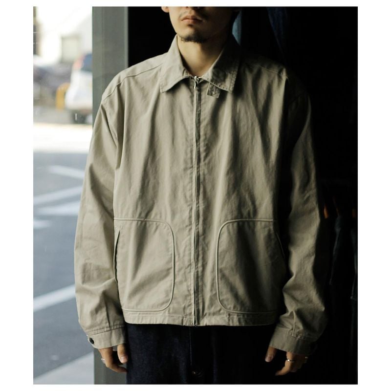 ����ƥ�� INTERIM �ե��֥�å� ��å��㡼 ���� �ϥ��ѡ��ӥå� �ɥꥺ�顼 ���㥱�å� FABRIC WASHER CHINO HYPER BIG SHORT DRIZZLER JACKET (IT26S005)