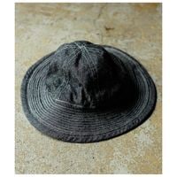 インテリム INTERIM シルク ノイル デニム M-37 アーミー ハット  SILK NOIL DENIM M-37 ARMY HAT (IT26S047)