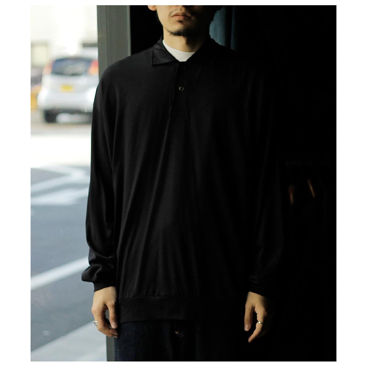 インテリム INTERIM シルク コットン ジャージー デッドストック