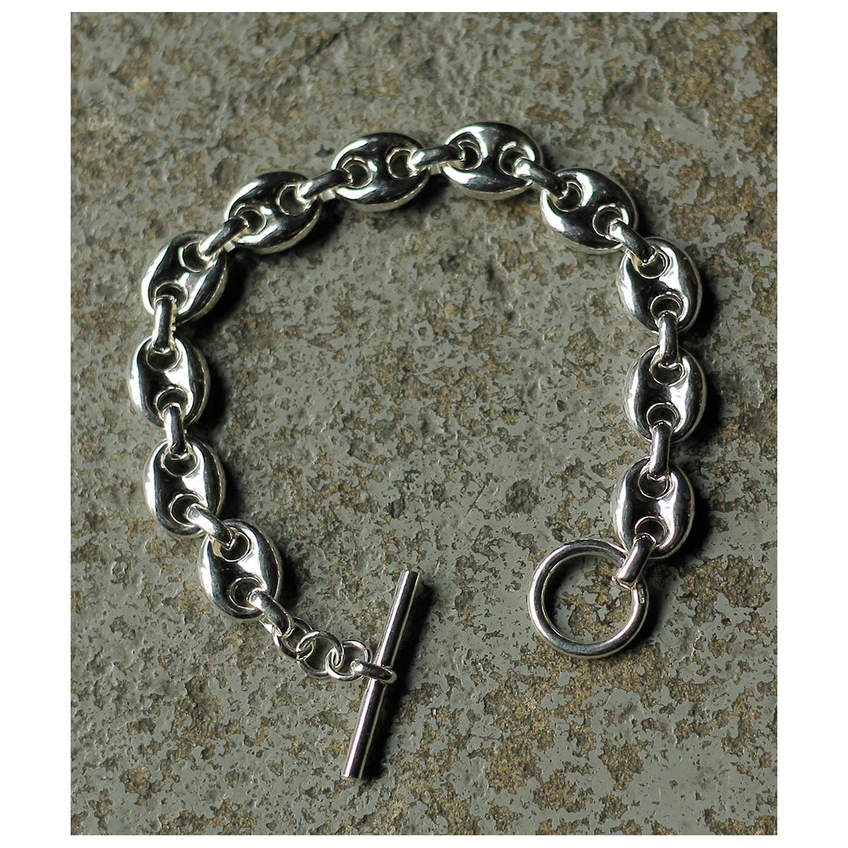 ����ƥ�� INTERIM �ޥ꡼�� �������� T�С� �֥쥹��å� �����ꥢ�� ����С�925 ������ MARINA CHAIN T-BAR BRACELET ITALIAN SILVER 925 GRAND (IT000160)