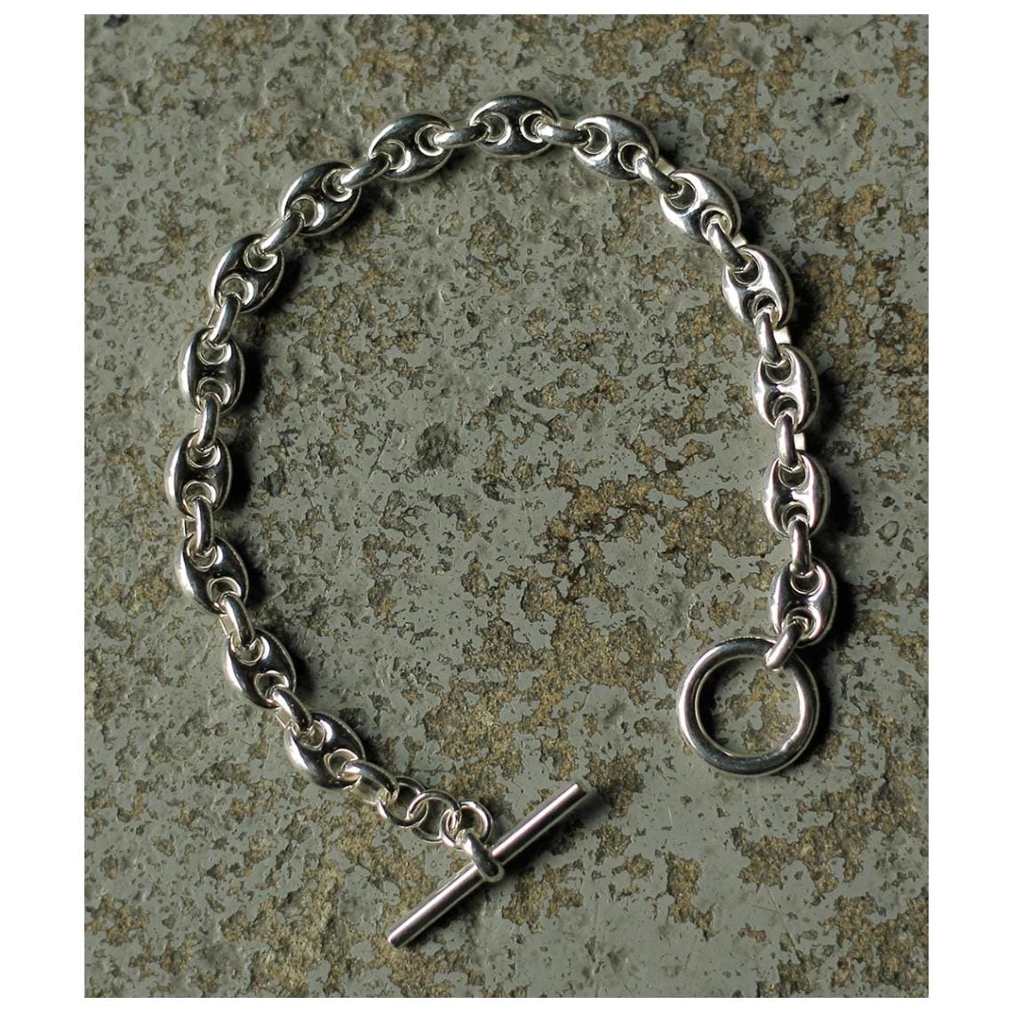 ����ƥ�� INTERIM �ޥ꡼�� �������� T�С� �֥쥹��å� �����ꥢ�� ����С�925 �ץ� MARINA CHAIN T-BAR BRACELET ITALIAN SILVER 925 PETIT (IT000575)