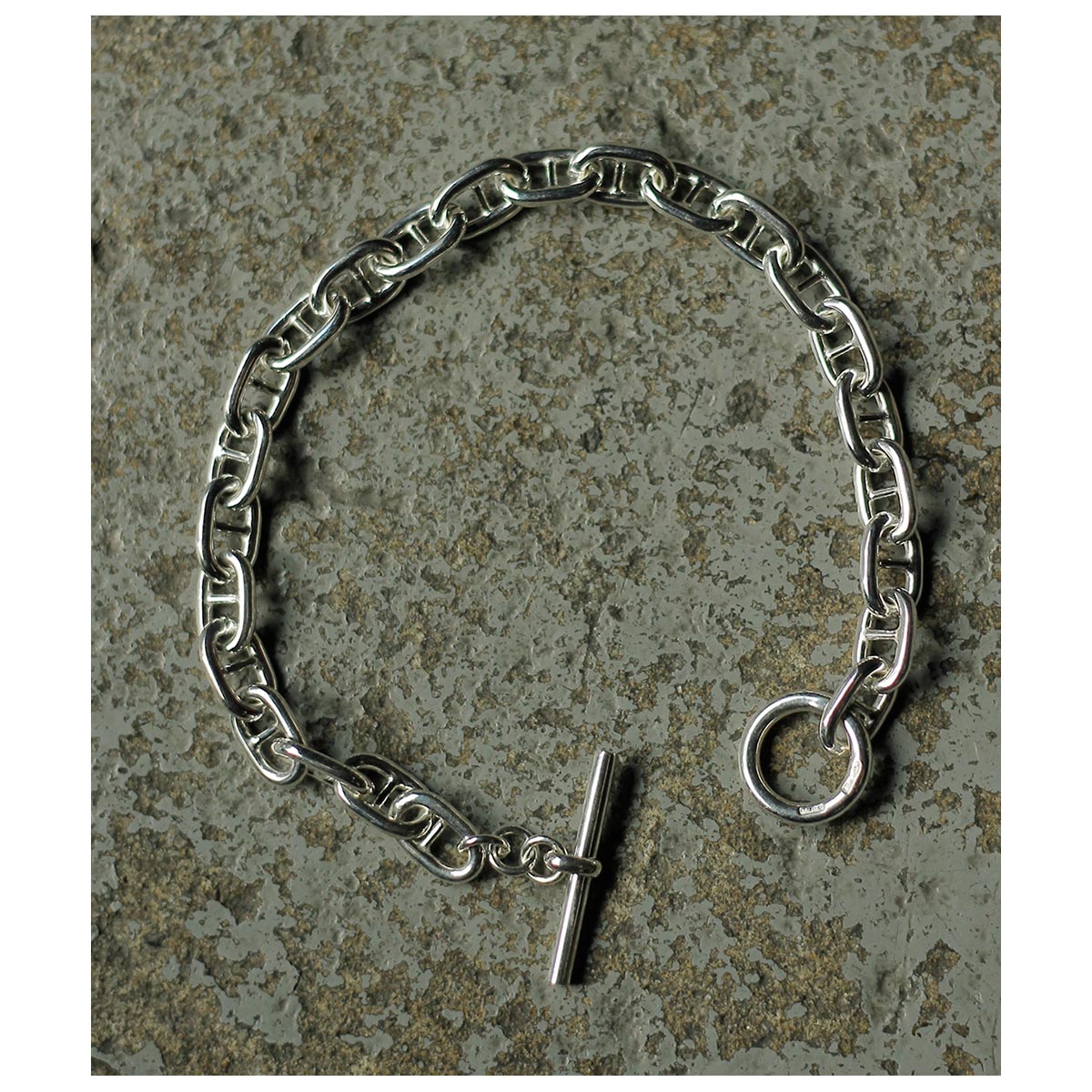 ����ƥ�� INTERIM ���󥫡� �������� T�С� �֥쥹��å� �����ꥢ�� ����С�925 �ץ� ANCHOR CHAIN T-BAR BRACELET ITALIAN SILVER 925 PETIT (IT000586)