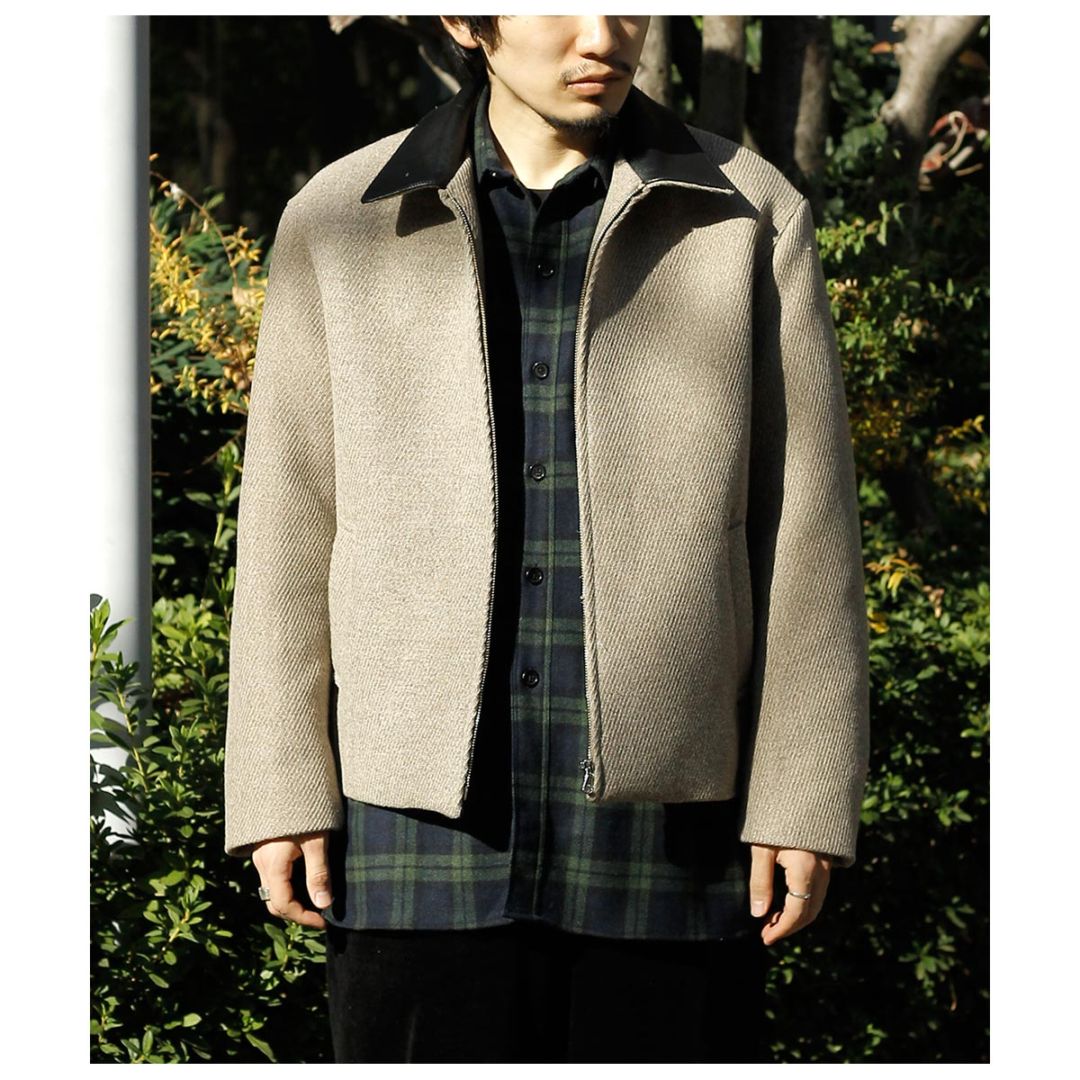 インテリム INTERIM アンドフェブ別注 ヘビー カシミヤ ウール