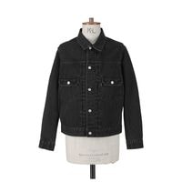 SCYE ���� ��������å� �֥�å� �ǥ˥� ���㥱�å� ������2 Selvage Black Denim Jacket Type2  (5726-61510)
