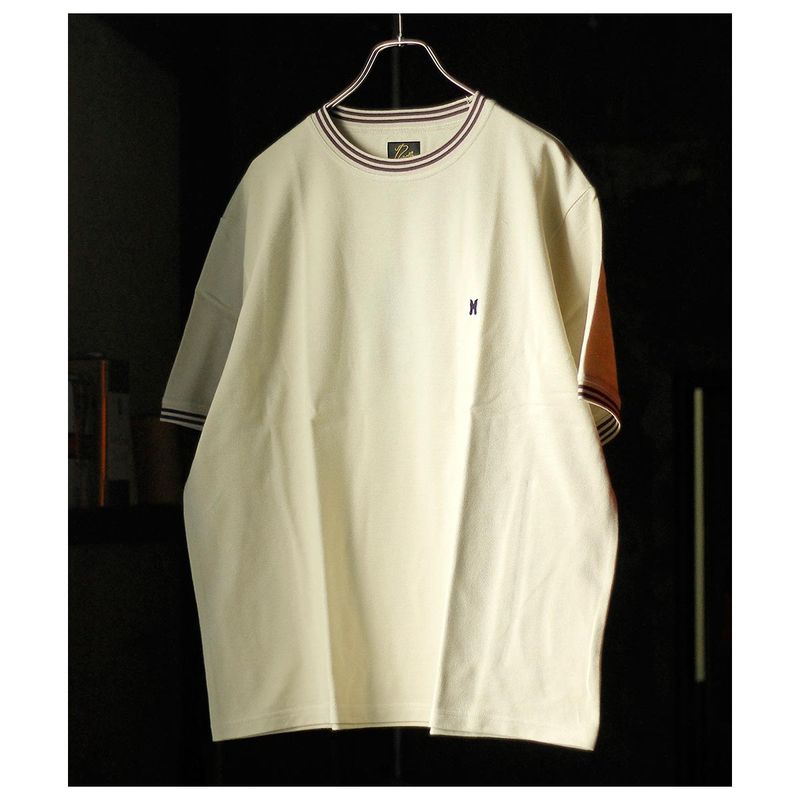 �ˡ��ɥ륺 NEEDLES ���åȥ� �ԥ� ��󥬡� T����� Ringer Tee - Cotton Pique (SX443)