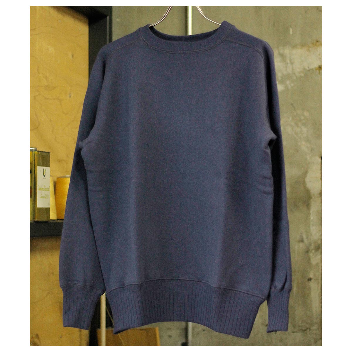 ����󥰥�å��� JOHN GLUCKOW ����С��� �������å� ��ȴ����� �ե꡼���ॹ�꡼�� ̵�� The Albert Sweat BLANK (JG-CS24-blank)