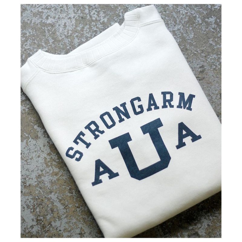 ����󥰥�å��� JOHN GLUCKOW ����С��� �������å� ��ȴ����� �ե꡼���ॹ�꡼�� The Albert Sweat��"STRONGARM UAA" (JG-CS24-s)
