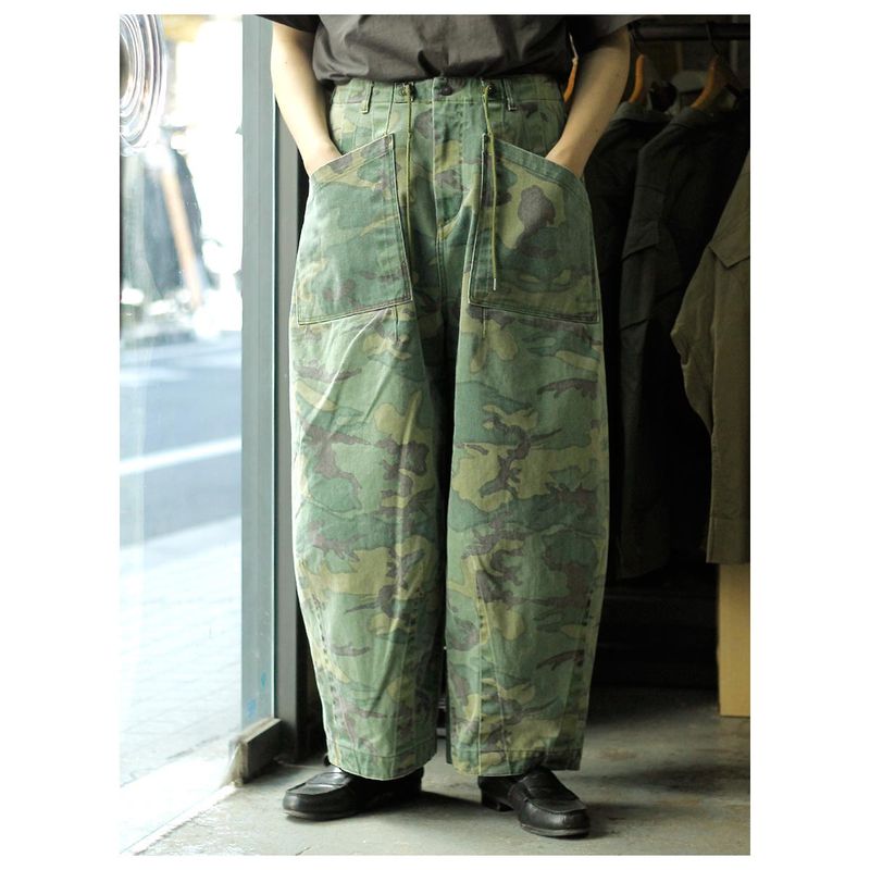 ニードルズ NEEDLES カモツイル リバーシブル ヒザデルパンツ