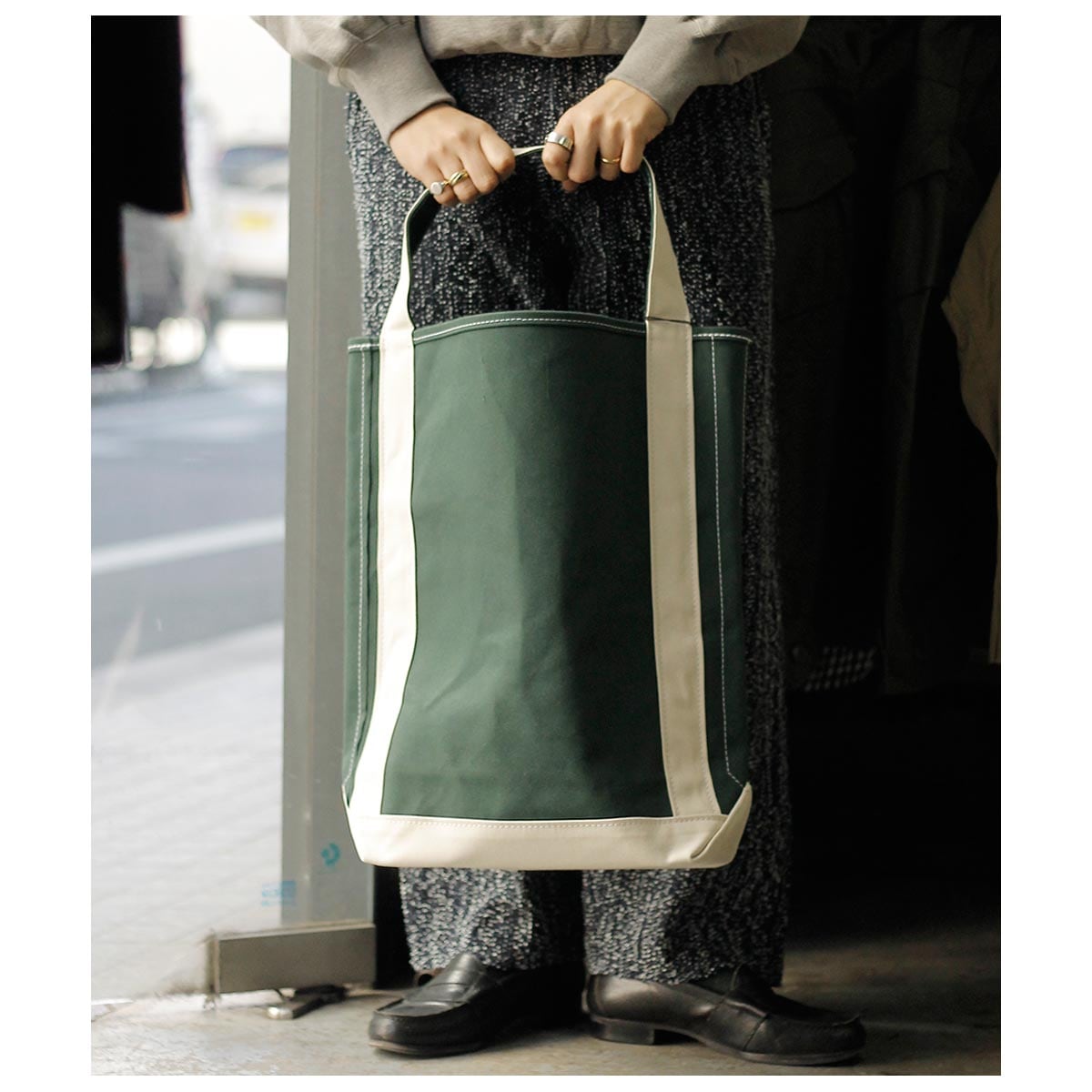 TEMBEA �ƥ�٥� �Х��å� �ȡ��� �顼�� BAGUETTE TOTE LARGE (TMB-1272H-26SS)