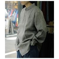 �ߥå��� MITTAN ���㥷�����ʥ٥󥬥������HEMP BIG SHIRT RED IRON OXIDE (SH-130B)