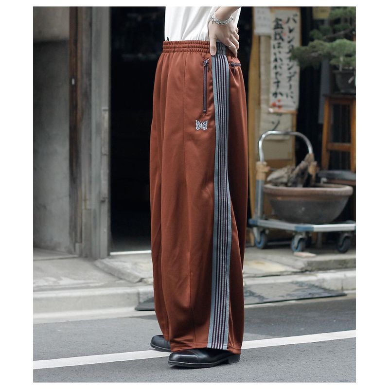 �ˡ��ɥ륺 NEEDLES �ݥꥹ�ࡼ�� �ҥ��ǥ�ȥ�å��ѥ�� H.D. Track Pant - Poly Smooth (SX410)