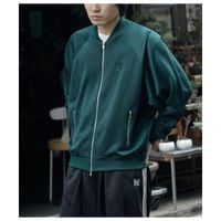 �ˡ��ɥ륺 NEEDLES �֥饤�ȥ��㡼���� �ɥ�ޥ� ���꡼�� �ȥ�å����㥱�å� Dolman Sleeve Track Jacket - Bright Jersey (SX420)