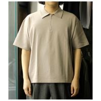 �Хȥʡ� BATONER �ߥ�Υ�� �ϡ��ե��å� T�����  MILANO RIB HALF ZIP T-SHIRT (BN-26SM-055)