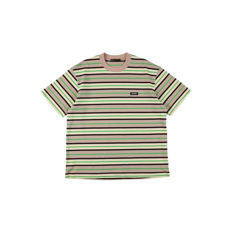 SCYE ���� ���ȥ饤�� ���åȥ� �ԥ� T����� Striped Cotton Piquet T-Shirt (5126-21706)