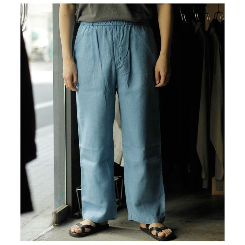 �ߥå��� MITTAN ����������磻�� �ѥ�ġ���������HEMP RIPPLES WIDE PANTS VEGETABLE DYEING (PT-105C-26S)