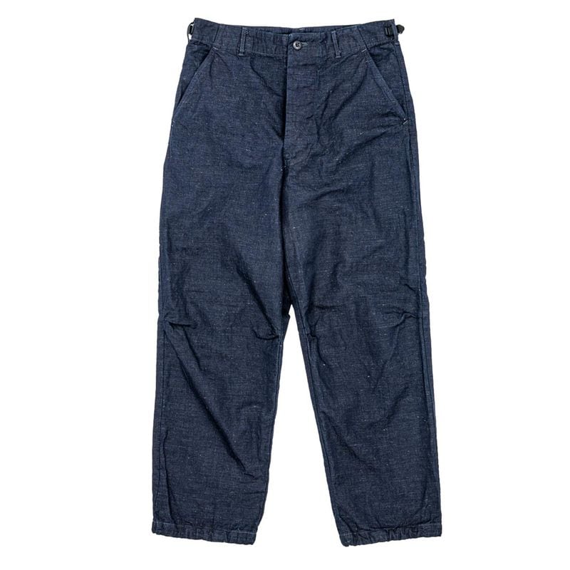 ������� WORKERS ����ǥ��� ���åȥ� ��ͥ� FWP �ȥ饦���� FWP Trousers Indigo Cotton Linen(2604-FWPTRO-ICL)