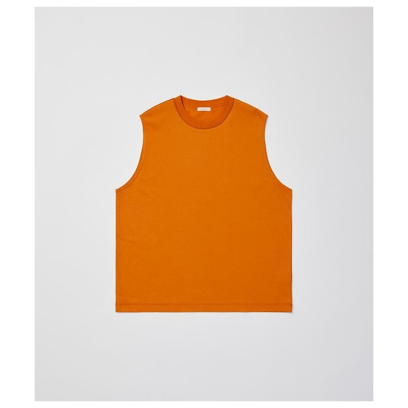 ����ƥꥢ ULTERIOR ���ӥ� ���������� ŷ�� ���꡼�֥쥹 T����� SUVIN SUEDED TENJIKU SLEEVELESS TEE (UCS110-LA168)