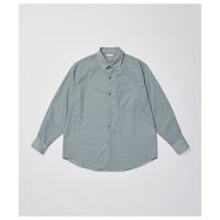 ����ƥꥢ ULTERIOR �����ѡ� �饤�� ������ �����å� ����� SUPER LIGHT WOOL CHECK SHIRT (USH69-LA237-B)