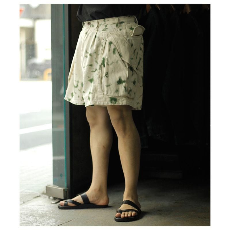 ����� GURANK   ���� ������ ���硼�� Camo cargo shorts (2606X)