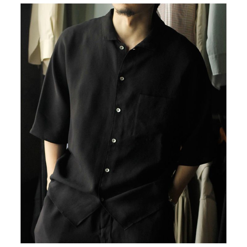 �������� AXIS ���륯 �����ơ��� ���硼�ȥ��꡼�� ����� Silk Acetate Short Sleeve Shirts (CH006-26SS)