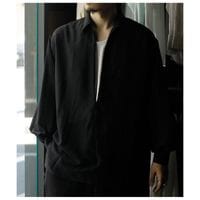 �������� AXIS �饤�� ������ ���륯 �����åѡ� ����� Light Wool Silk Skipper Shirt  (CH001-26SS)