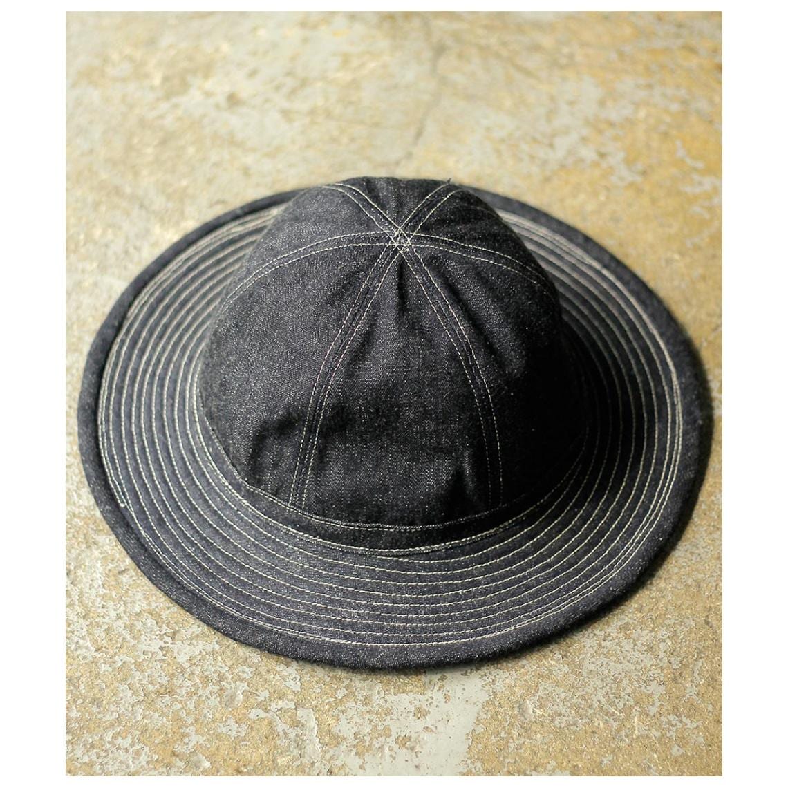 �������ϥ��� WAREHOUSE 6�ѥͥ� �ǥ˥� �����ߡ� �ϥå�  6PANEL DENIM ARMY HAT (Lot5250)
